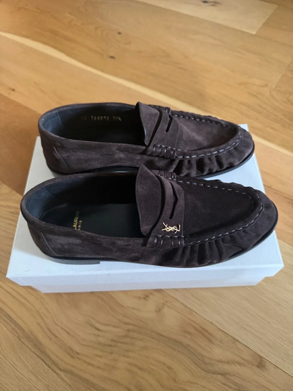 Saint Laurent Suede Le Loafer